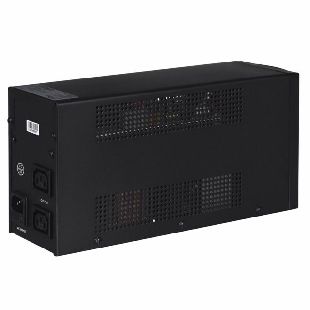 Gembird UPS-PC-652A uninterruptible power supply (UPS) Line-Interactive 0.65 kVA 390 W 3 AC outlet(s) - imagine 4