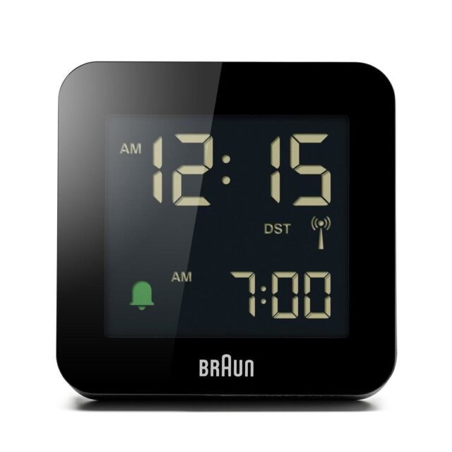 Braun BC09-DCF Digital alarm clock Black - imagine 3