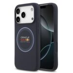 Red Bull Silicone Blue Ring MagSafe Zadní Kryt pro iPhone 17 Pro Navy