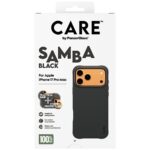 Case CARE by PanzerGlass Fashionable Samba MagSafe for iPhone 17 Pro Max black - imagine 5