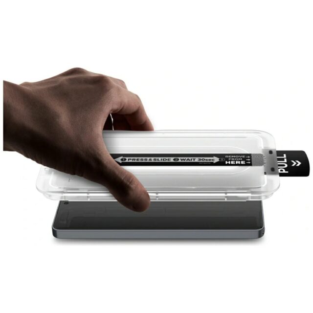 Szkło hartowane Spigen Glas.TR EZ FIT     PRO Anti-reflection do Samsung Galaxy S26 Ultra przezroczysty 2szt - imagine 3