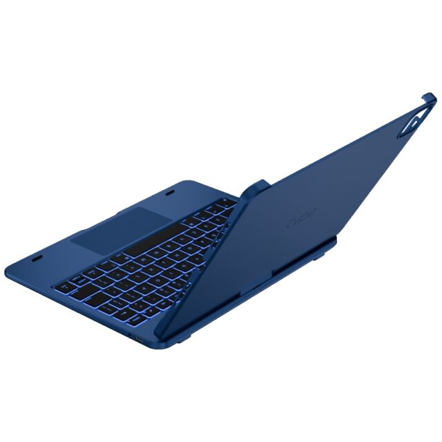 Case Typecase Flexbook Touch with keyboard for iPad Pro 11" 2024/2025 dark blue - imagine 3