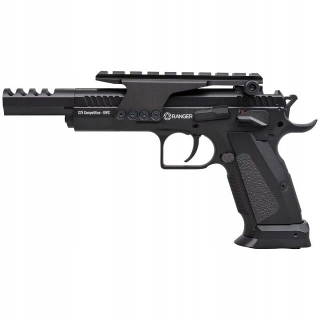 RANGER C75 Competition KWC air gun  calibre 4.5 BBs  BLOW BACK  17 shots  FULL METAL CO2 - imagine 3