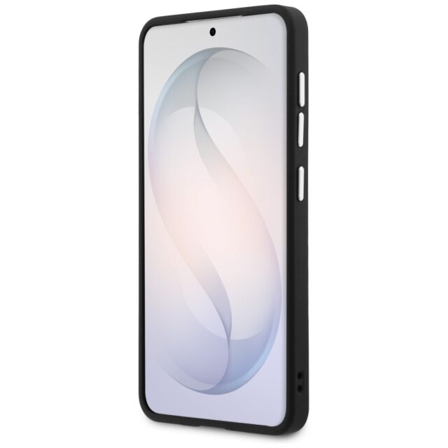 Case Guess Fixed Glitter Triangle        MagSafe for Samsung Galaxy S26 silver - imagine 5