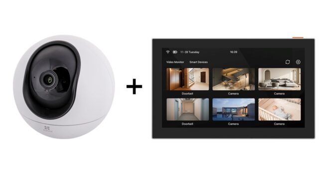 H6 3K CS-H6 IP camera (5WF  4mm) EZVIZ + Ezviz SD7 touchscreen monitor - imagine 8