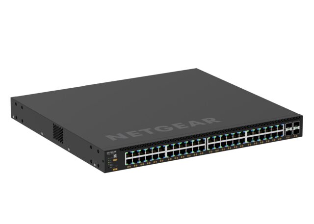 NETGEAR M4350-48G4XF Managed L3 Gigabit Ethernet (10/100/1000) Power over Ethernet (PoE) 1U Black - imagine 6