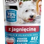 FRENDI Pieces in a delicate sauce with lamb - Wet dog food - 100 g