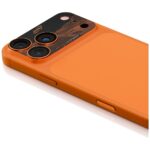 Camera Lens Glass Skinarma Sonix Full Aluminium for iPhone 17 Pro Max orange - imagine 2