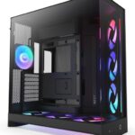 NZXT H9 Flow RGB+ Midi Tower Black