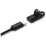 Adapter USB-C MajesticLine for Charging Garmin Watches black - imagine 3