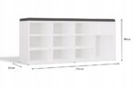 TALLIN shoe cabinet  white - imagine 4