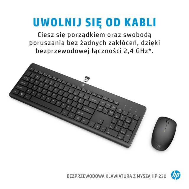 SET MOUSE+KEYBOARD HP 230 COMBO 18H24AA - imagine 3