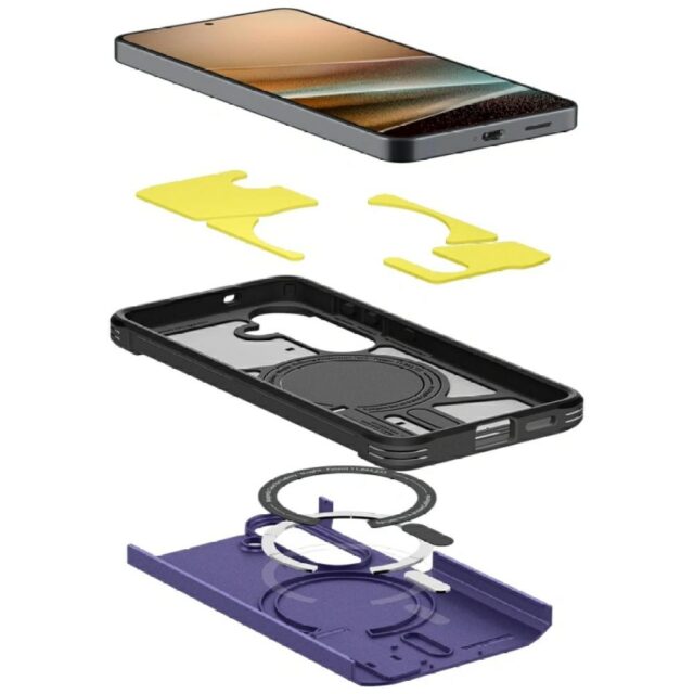 Case Spigen Tough Armor MagSafe for Samsung Galaxy S26+ purple - imagine 4