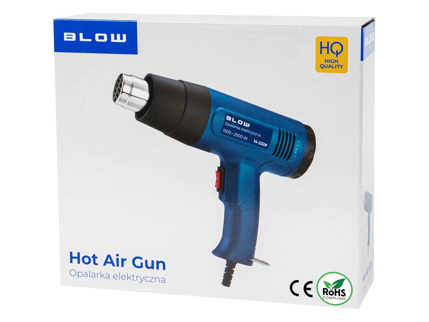 cps-68f5378d6827d6a0f8a361b8947aa1a5-2026-03-28-17-58-07 Electric heat gun 1500 / 2500W 300 - 650°C BLOW - imagine 1