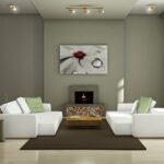 Activejet SPECTRA triple gold ceiling wall lamp strip spotlight GU10 for living room - imagine 3