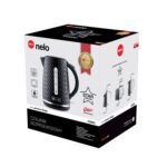 NELO kettle  capacity 1.7 l  power 2000 W  black - imagine 4