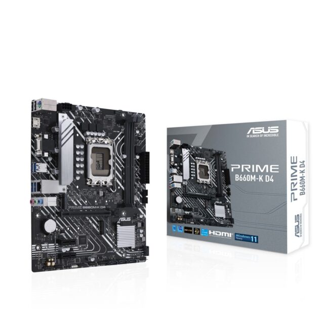 ASUS PRIME B660M-K D4 Intel B660 LGA 1700 micro ATX - imagine 2