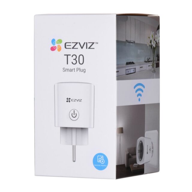 EZVIZ T30-10B-EU smart plug 1600 W White - imagine 5