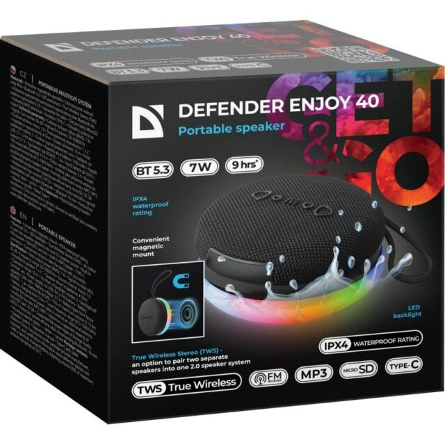 BLUETOOTH SPEAKER DEFENDER ENJOY 40 7W - imagine 5