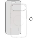 Zestaw ochronny CARE by PanzerGlass      Flagship Privacy 3w1 Etui+Szkło Prywatyzujące+Lens do iPhon - imagine 3