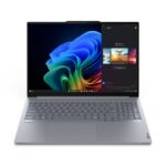 Lenovo ThinkBook 16 G7 QOY Copilot+ PC Qualcomm Snapdragon X1P-42-100 Laptop 40.6 cm (16 ) WUXGA 32 GB LPDDR5x-SDRAM 512 GB SSD Wi-Fi 7 (802.11be) Windows 11 Pro Grey