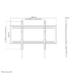 Neomounts LFD-W1000 beslag - fikseret - imagine 7
