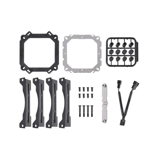 Thermaltake Toughair 510 Processor Cooler 12 cm Black - imagine 4