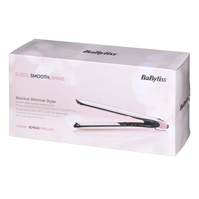BaByliss ST914PE hair styling tool Straightening iron Warm Beige  Copper - imagine 8