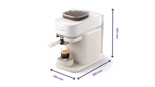Philips BAR300/00 coffee maker Semi-auto Espresso machine 1.2 L - imagine 2