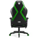 Gaming chair Diablo Chairs X-Horn 2.0 Normal Size black-green - imagine 3
