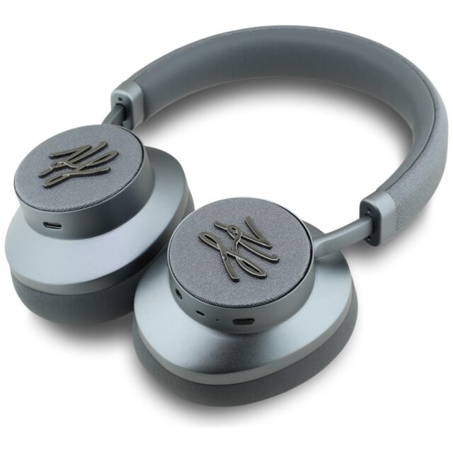 Headphones Karl Lagerfeld Grained Initials Bluetooth ANC gray - imagine 3