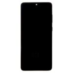LCD display + Dotyk + Přední Kryt Samsung G986/G985 Galaxy S20+ Cosmic Black