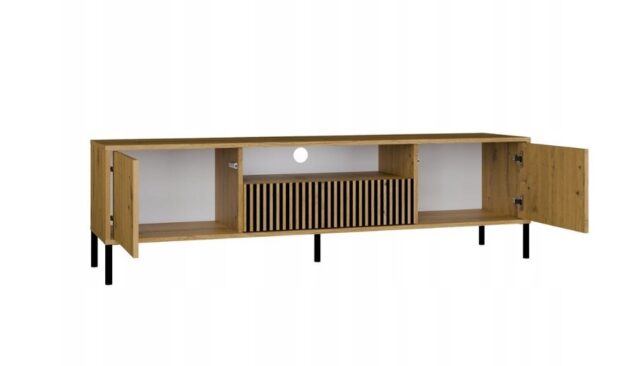 RTV KAMARO 160 SLIM/GŁ ARTISAN OAK - imagine 2