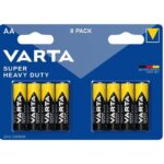 Varta Super Heavy Duty AA Baterie 8ks