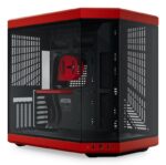 HYTE Y70 Midi Tower Black  Red