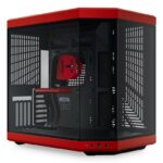 HYTE Y70 Midi Tower Black  Red