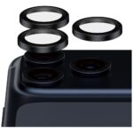 PanzerGlass Hoops Ceramic II Camera Lens Glass for iPhone 17 Pro / 17 Pro Max / 16 Pro / 16 Pro Max - imagine 2