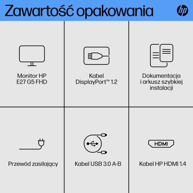 HP E27 G5 68.6 cm (27 ) 1920 x 1080 pixels Full HD LED Black - imagine 10