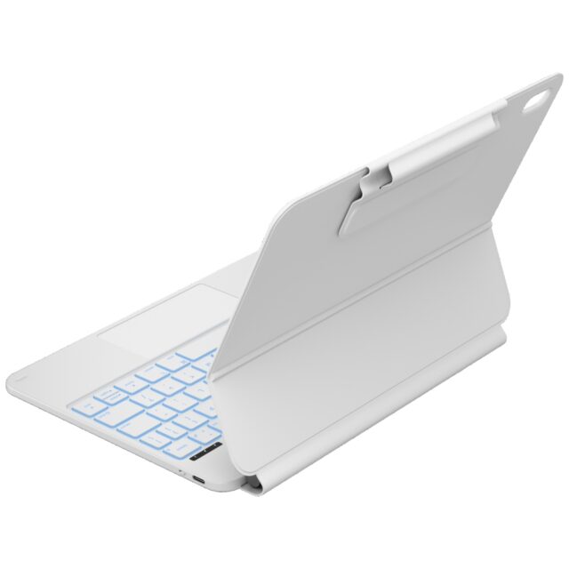 Case Typecase Edge+ with keyboard for iPad 11" A16 2025 / iPad 10.9' 2022 white - imagine 5