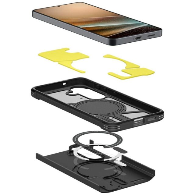 Etui Spigen Tough Armor Mag MagSafe do  Samsung Galaxy S26+ czarny - imagine 6