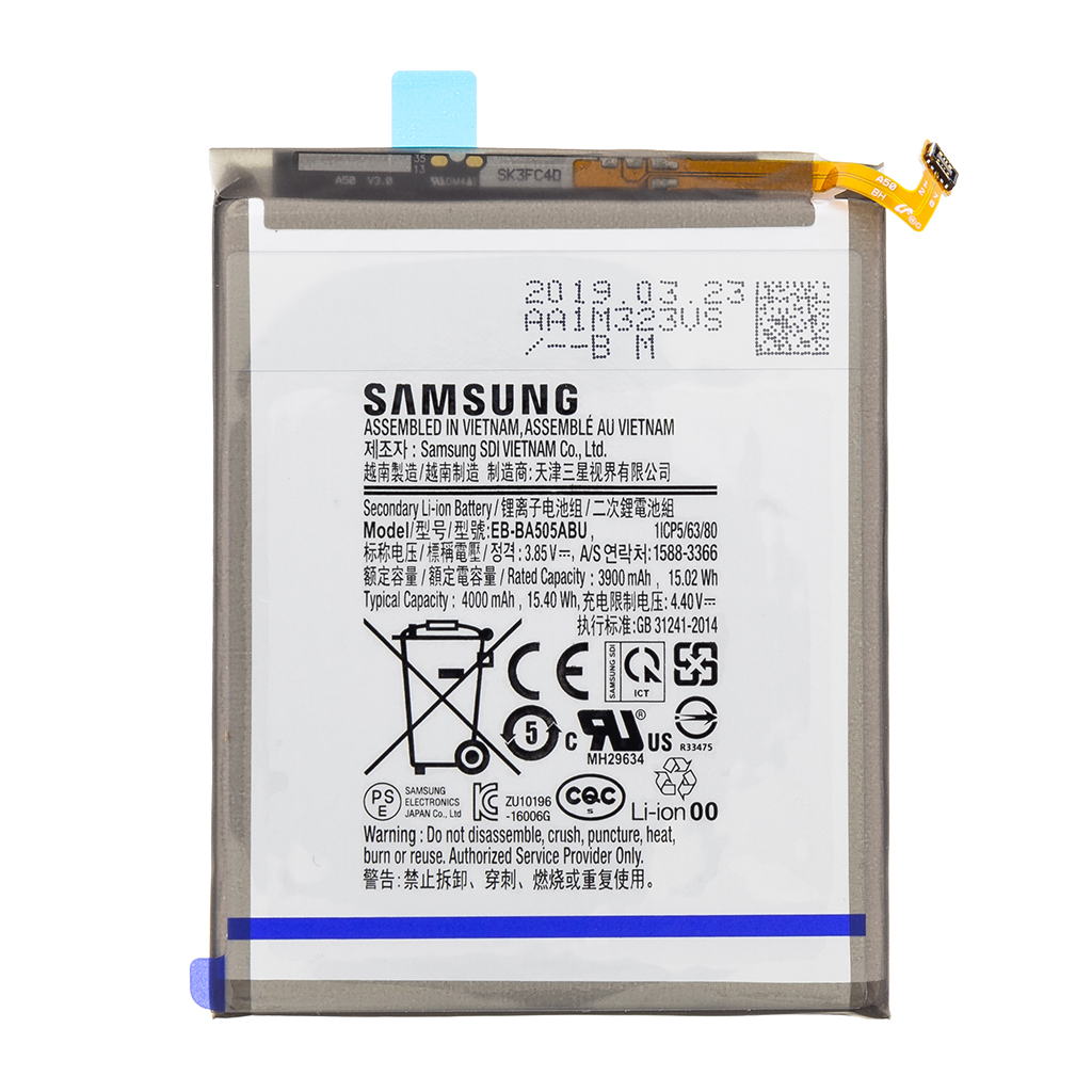 cps-6bb2aeeadb3a98512e647ca3d09f4a3e-2026-03-04-21-15-35 EB-BA505ABU Samsung Baterie Li-Ion 4000mAh (Service pack) - imagine 1