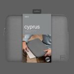 UNIQ Cyprus Laptop Sleeve 16" marl grey Water-resistant Neoprene - imagine 6