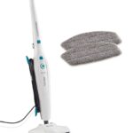 LEIFHEIT CleanTenso Upright steam cleaner 0.55 L 1200 W Blue  White