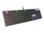 GENESIS Thor 420 RGB keyboard Gaming USB AZERTY US English Silver