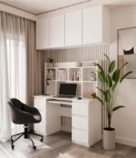 KUBA Desk Set + Extension Piece  White - imagine 8