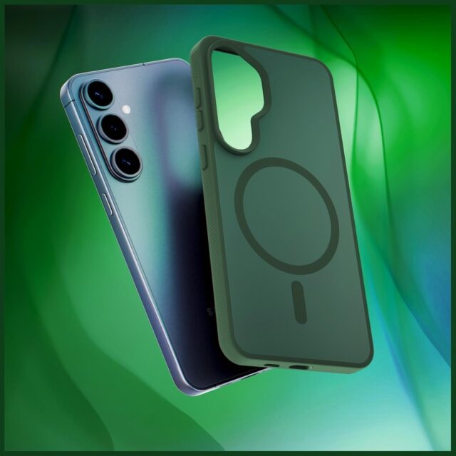 Etui 3MK Smoke MagCase do Samsung Galaxy S26 zielony - imagine 9