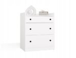 HOUSTON Chest of Drawers White - imagine 2