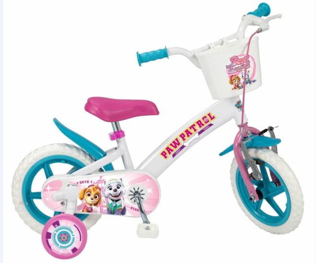 TOIMSA Children's Bike 12’ Psi Patrol White 1281 Girl - imagine 3