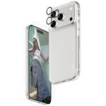 CARE by PanzerGlass Fashionable Combo 3in1 Case + Glass + Lens for iPhone 17 Pro - imagine 2