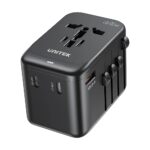 Power charger - Unitek 65W Universal Travel Adapter (P1122ABK01) | 1xUSB-A 3xUSB-C 1xAC - imagine 5